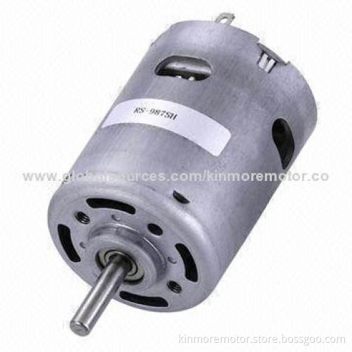 12V High-torque Low-speed DC Motor with Dual-shaft for Power and Garden Tools, Drill and Saws